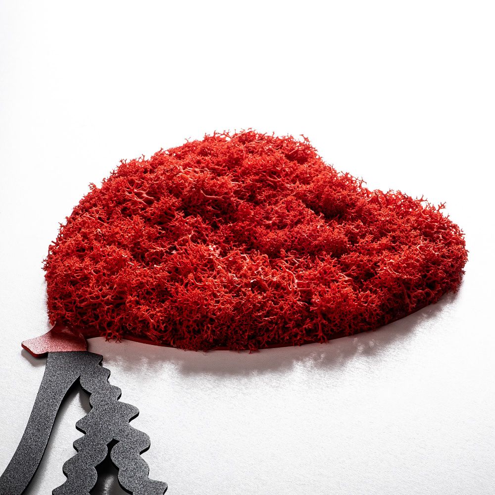 Dekorativni Metalni Zidni Ukras 'Banksy - 13-1 Red' slika 5