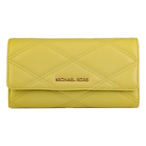 Porte-monnaie Michael Kors 35S2GTVF3U-SUNSHINE Rumena