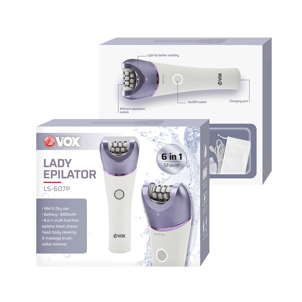 VOX Depilator LS607P slika 4