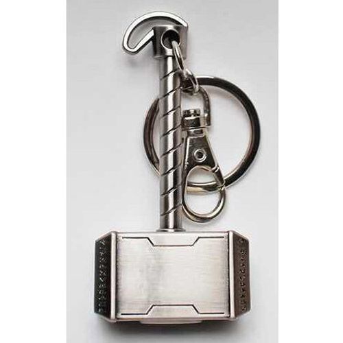 Marvel Thor Hammer metal keychain slika 1