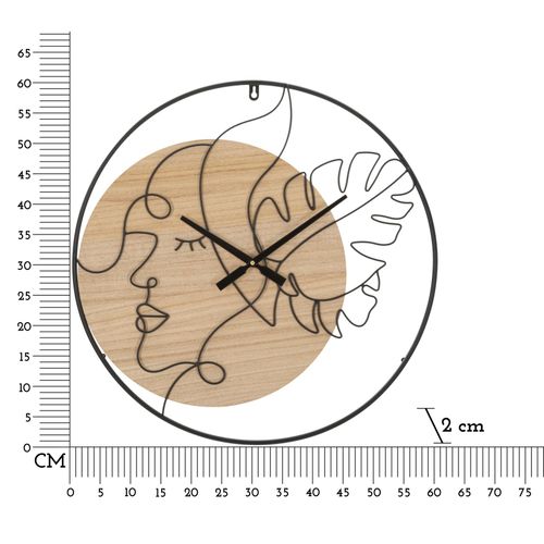 Mauro Ferretti Zidni sat ELEGANT -B- Ø 60X2 cm slika 6