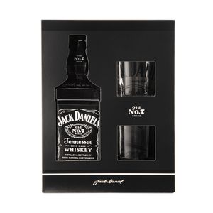 Jack Daniel´s 700ml kutija + 2 čaše