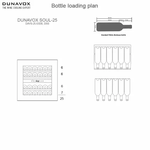 DXJ-26.69DB DUNAVOX vinska vitrina slika 6