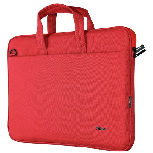 Trust torba laptop 16'' crvena Bologna ECO-Friendly, slim model za laptope 16'' slika 1