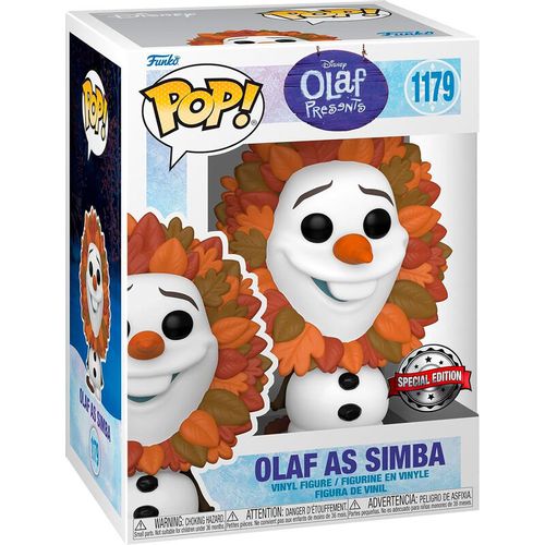 POP figure Disney Olaf Present Olaf as Simba Exclusive slika 1