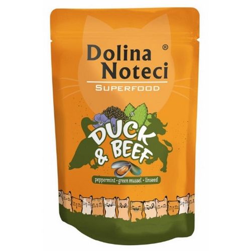 Dolina Noteci Superfood Cat Adult Pačetina i Govedina 85g slika 1