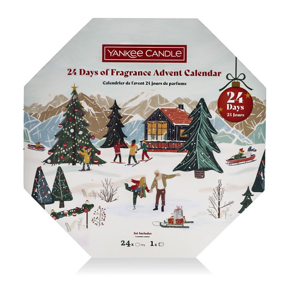Yankee Candle Christmas Advent Calendar Wreath slika 1
