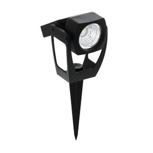 Crna solarna LED svjetiljka - Model 48719