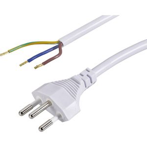 HAWA 1008288 struja priključni kabel  bijela 1.50 m