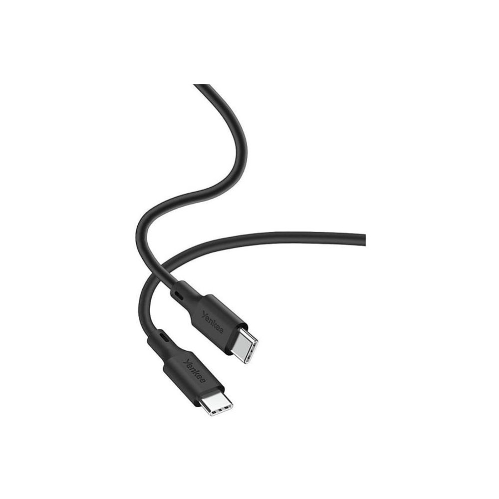 Yenkee USB kabal YCU C115 BK SILIC USB C-C/1,5m slika 2