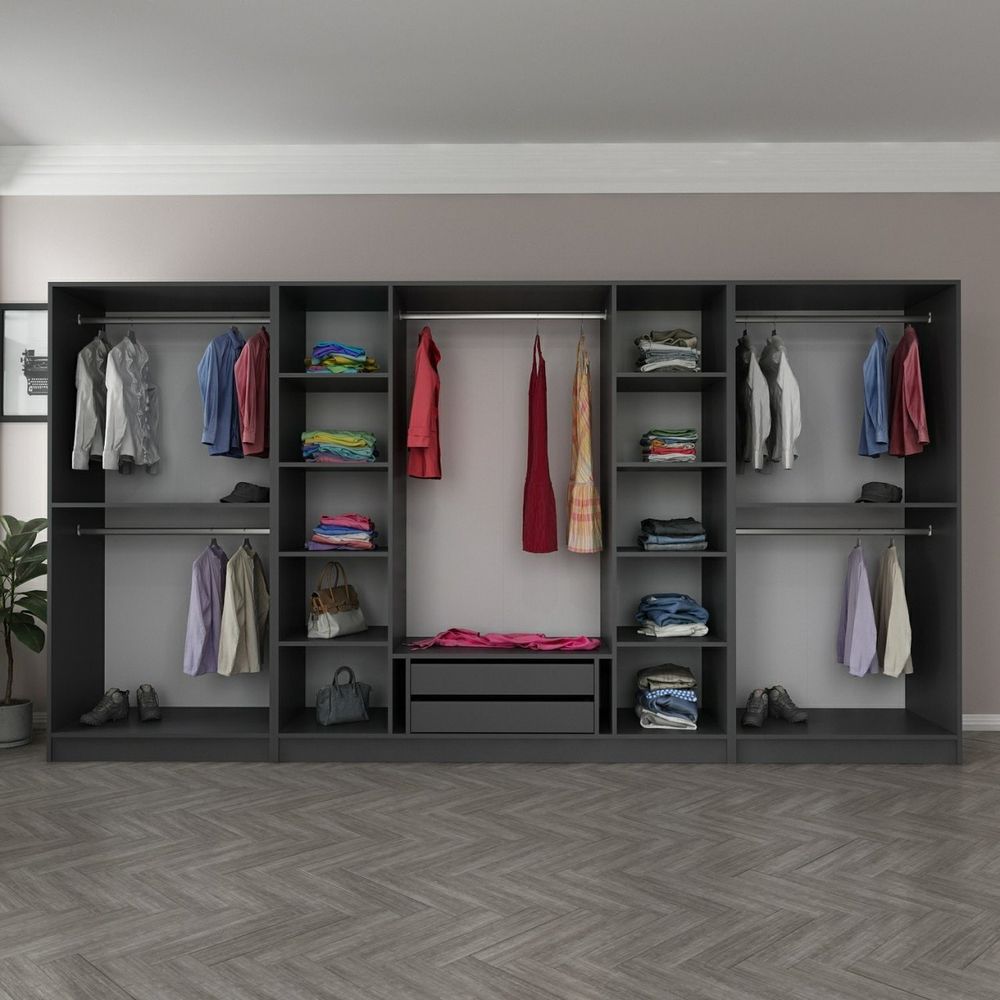 Kale - 4943 Antracit Ormar slika 2