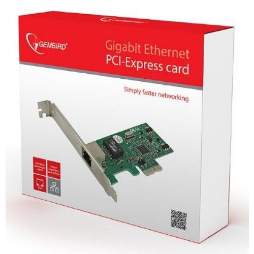 NIC-GX1 Gembird GIGABIT ETHERNET PCI-EX CARD 10/100/1000 (alt. Cudy PE10) FO slika 2