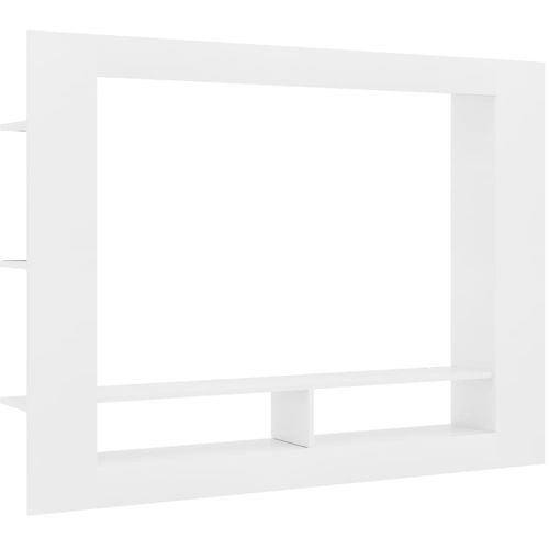 TV ormarić bijeli 152 x 22 x 113 cm od konstruiranog drva slika 33