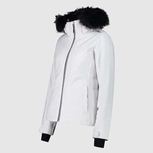 ženska Ski Jakna Cmp Zip Hood White slika 2