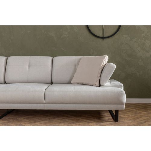 Ugaona Sofa Mustang Large Left - Bež Boja slika 10