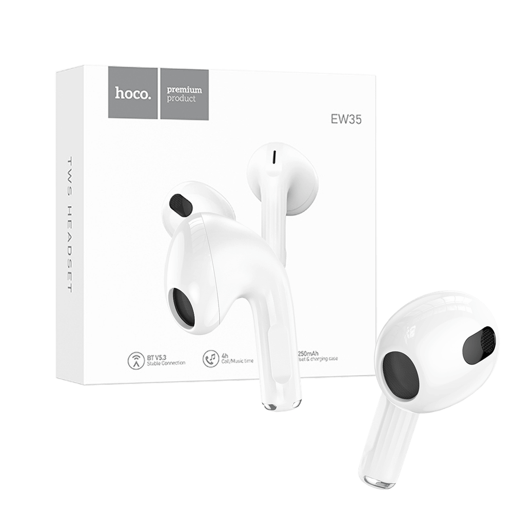 hoco. Slušalice bežične sa kutijicom za punjenje, Bluetooth - EW35 TWS slika 1