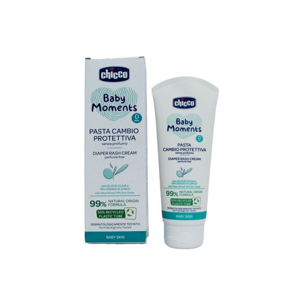 Chicco Baby Moments Krema protiv pelenskog osipa 100ml slika 1