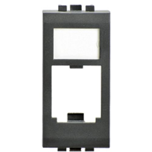 Adapter nosac modula 1M, za Biticino okvir, crni, CBTAL1BL-X slika 1