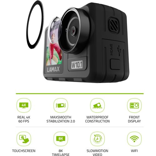 LAMAX akcijska kamera W10.1 slika 7