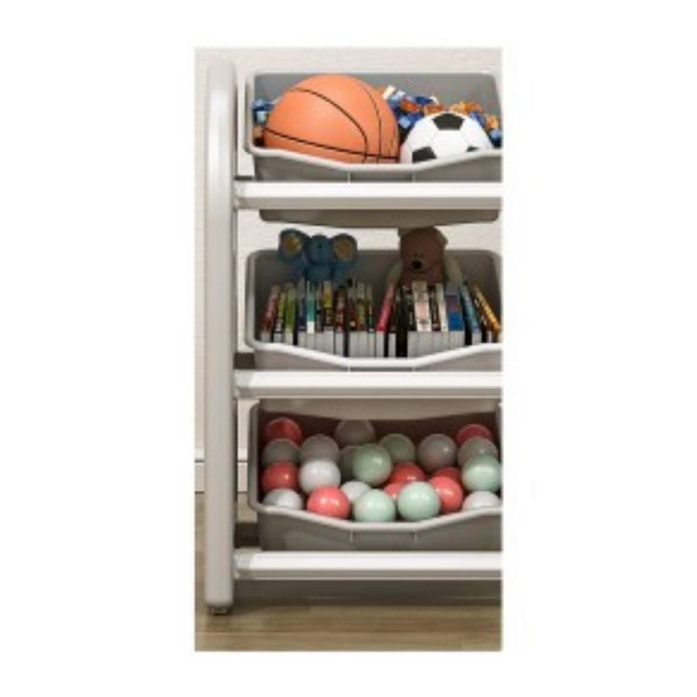 Mamakids ormarić organizator za dječje igračke 110X40X70 cm slika 4