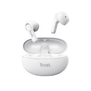 TRUST YAVI BT ENC EARPHONES Bele (25173)