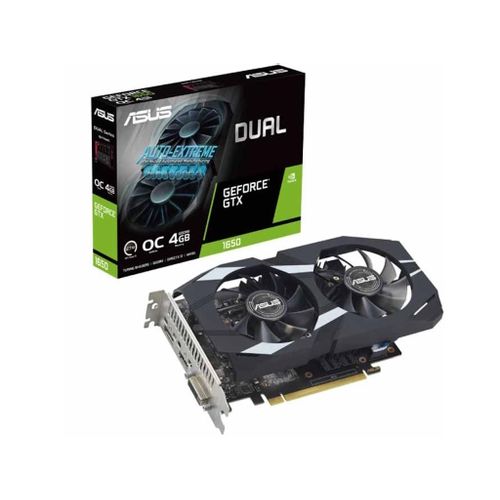 Grafička karta ASUS DUAL-GTX1650-O4GD6-P-EVO NVD 4GB GDDR6 128bit crna slika 1