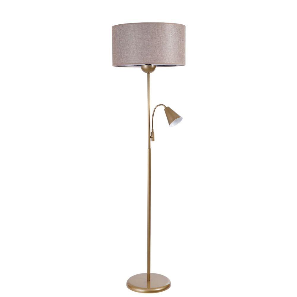 Opviq Podna lampa 775, bež, zlatna slika 3