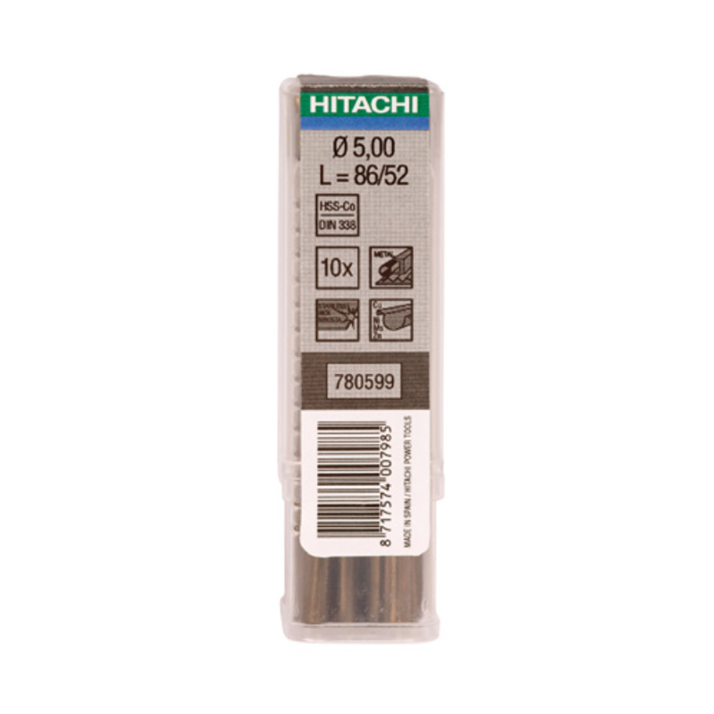 Hikoki burgija za metal 780611 HSS-Co (6 x 93/57; 10/1) slika 2