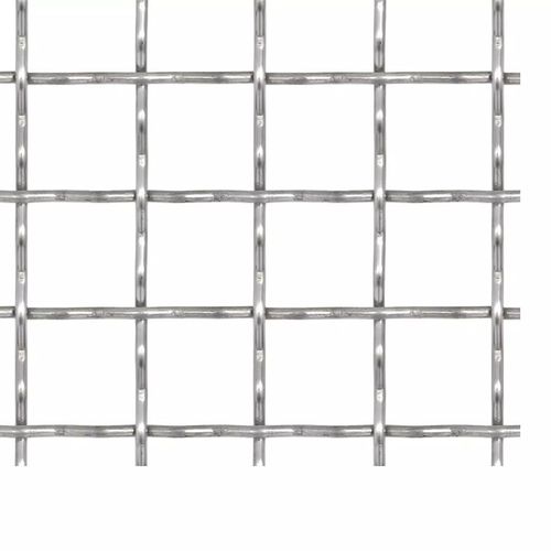 Vrtna mrežasta ograda od nehrđajućeg čelika 100x85 cm 11x11x2 mm slika 12
