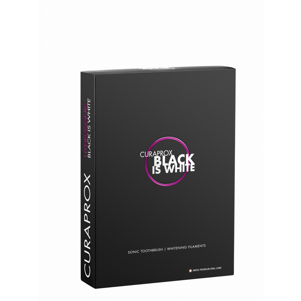 Curaprox Električna četkica za zube Hydrosonic Black is White  slika 6