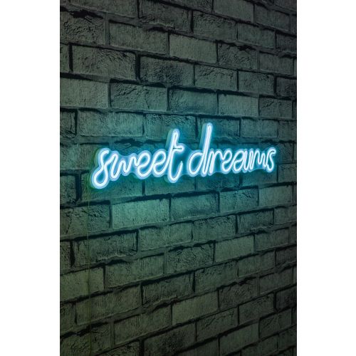 Wallity Ukrasna plastična LED rasvjeta, Sweet Dreams - Blue slika 1