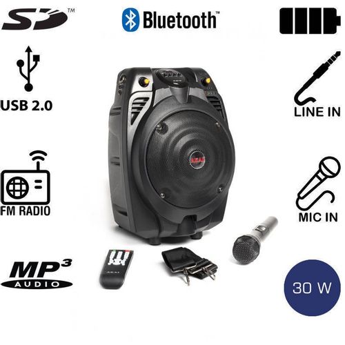 Akai prijenosni Bluetooth party zvučnik SS022A-X6 slika 9