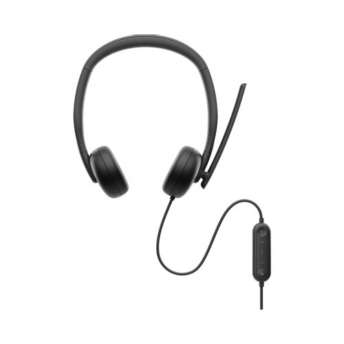 DELL WH3024 Wired Headset slušalice sa mikrofonom crne slika 6