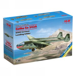 Model Kit Aircraft - Gotha Go 242A WWII German Landing Glider 1:48