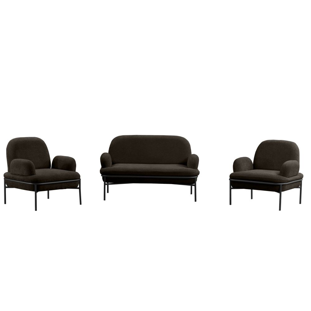 Sofa Set Aster - Antracitna boja slika 2