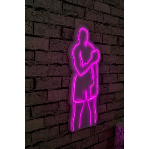 Wallity Ukrasna plastična LED rasvjeta, MANGO - Pink slika 1