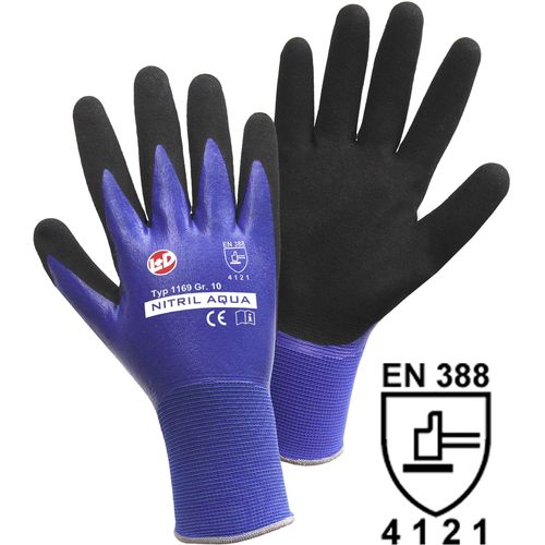 L+D Nitril Aqua 1169-XXL najlon rukavice za rad Veličina (Rukavice): 11, xxl EN 388 CAT II 1 St. slika 4