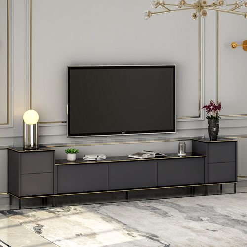 Imaj - Anthracite Anthracite TV Unit slika 2