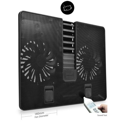 DeepCool U PAL Hladnjak za laptop 15.6 2x140mm.Fan 1000rpm 92CFM 26dB 390x280x27mm USB3.0 (postolje slika 5