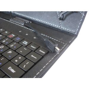 TA-PCK8-BLACK ** Gembird US Tastatura za 8 (i 7) Tablet PC sa futrolom i micro USB konektorom(591)