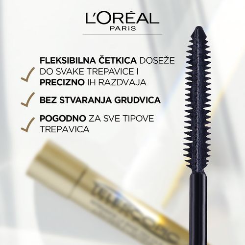 L'Oreal Paris Telescopic Maskara Black slika 4