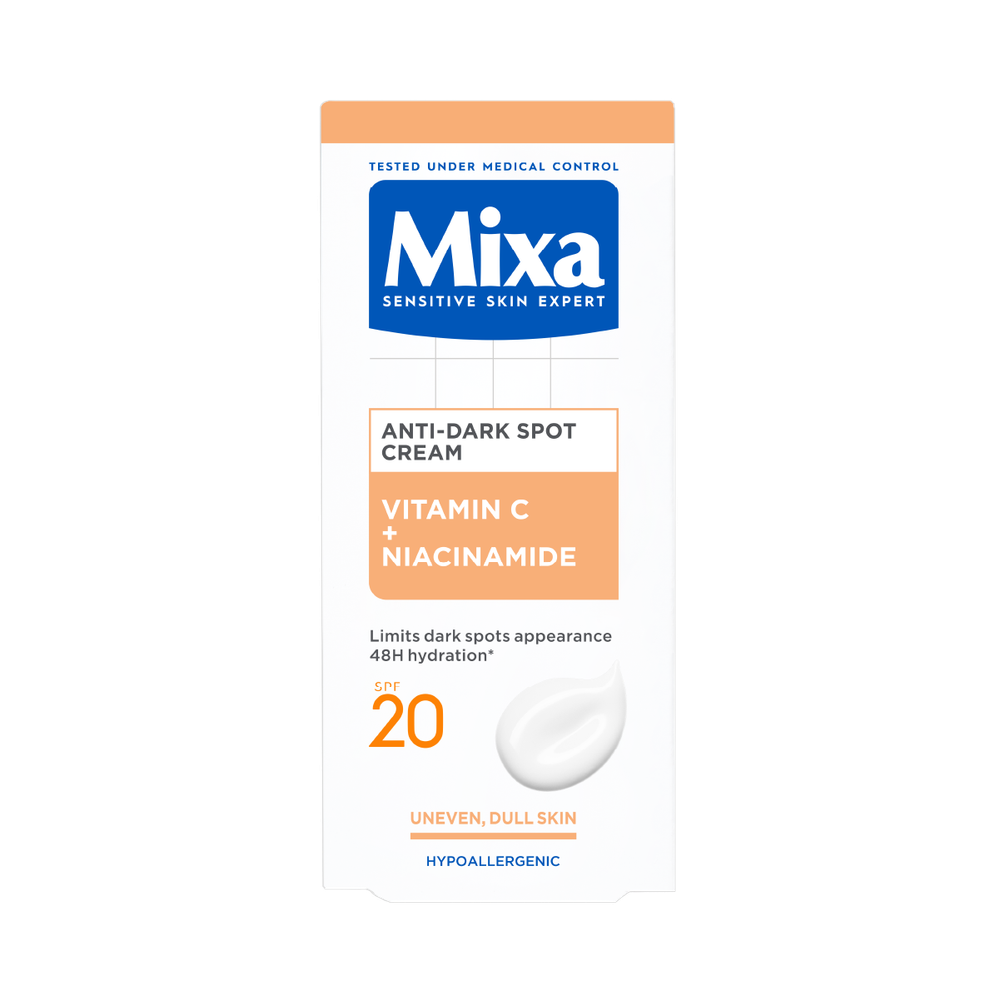 Mixa Anti-Dark Spot Krema za Lice Vitamin C i Niacinamid SPF20 50ml slika 1