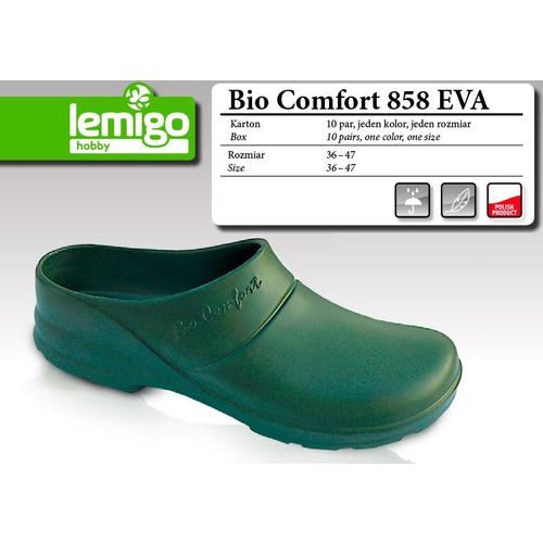 Bio Comfort klapek sandale, veličina 38, zelene boje 858 slika 1