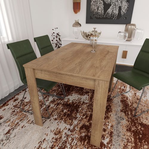 Single 120 - Caucasian, Oak Oak Dining Table slika 1