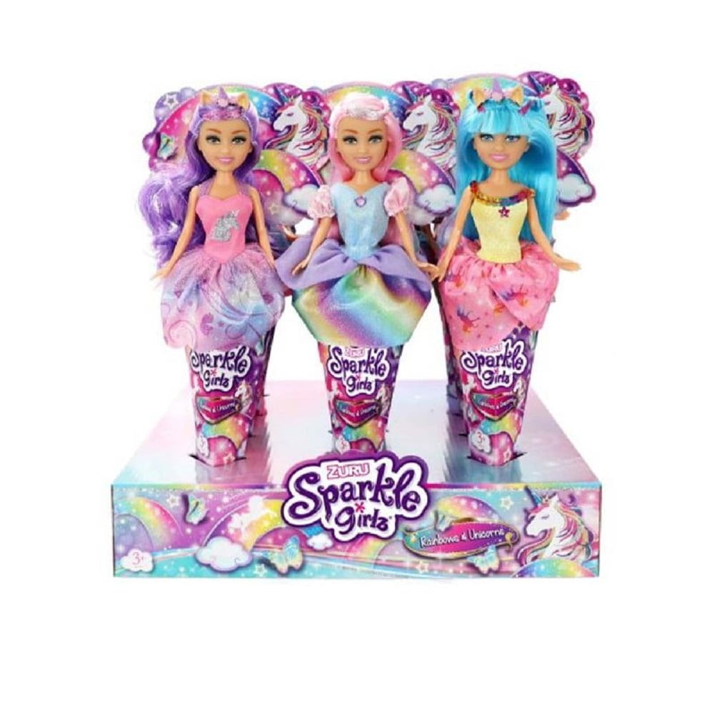 Sparkle Girlz Lutka Unicorn Princess u kornetu ZU10092 27cm, Sorto slika 1