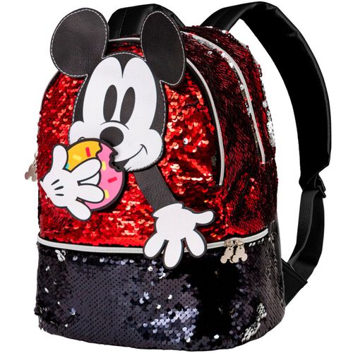 Disney Mickey Donut ruksak sa šljokicama 32cm slika 2