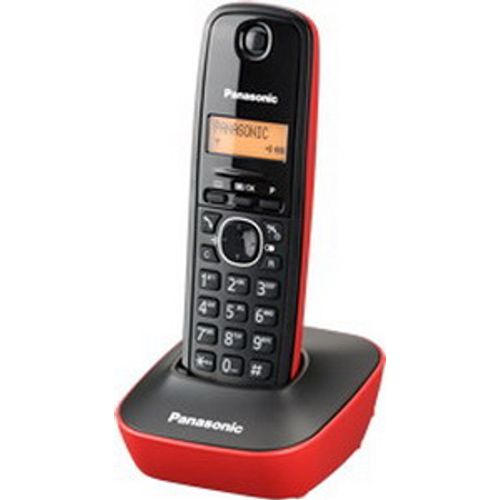 Bežični telefon Panasonic KX-TG 1611 crveni slika 1