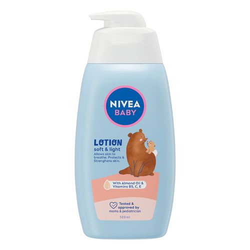 NIVEA Baby Soft & Light losion 500ml slika 1