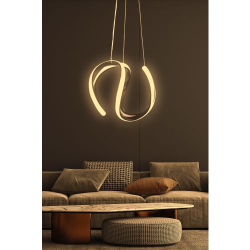 Opviq Luster, Venaticorus Black-Yellow Light slika 3