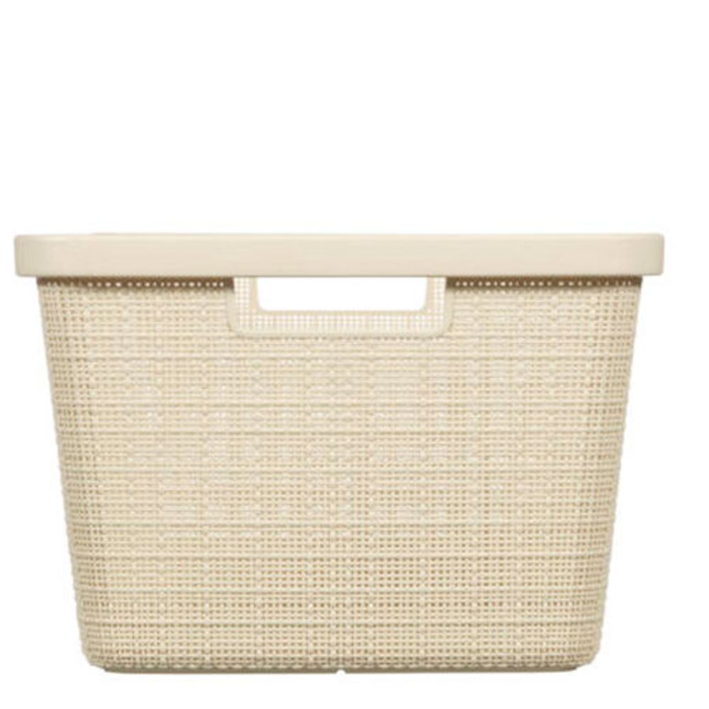 Korpa za veš 46L cisti bijela JUTE273320 slika 2